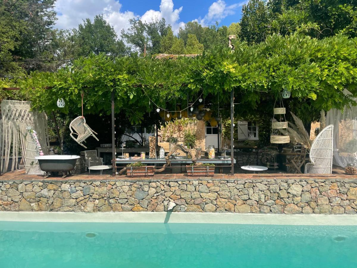 La Bergerie Barbebelle - Piscine - Proche Tourtour - Gorges Du Verdon - Lac De Sainte Croix 빌르크로즈 외부 사진